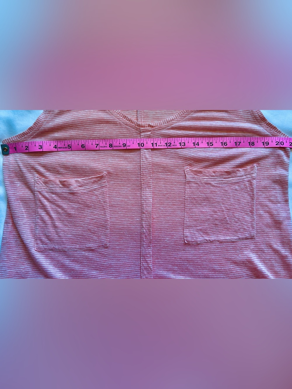 Pepito’s Positano - Made in Italy 100% Linen Tank - Oversized - Picture 11 of 12